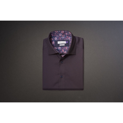 Koszula "purple bow" 142 regular fit