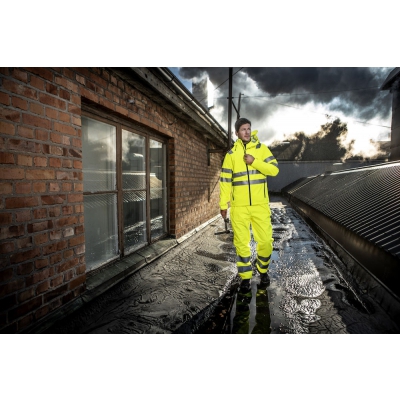 6450 kurtka przeciwdeszczowa en iso 20471 klasa 3/2