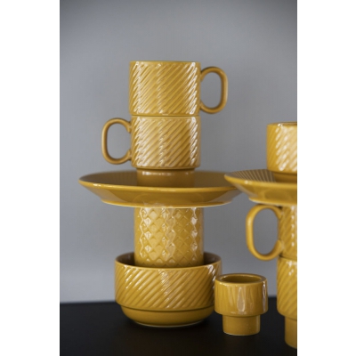 Kubek do latte, ż&oacute;łty