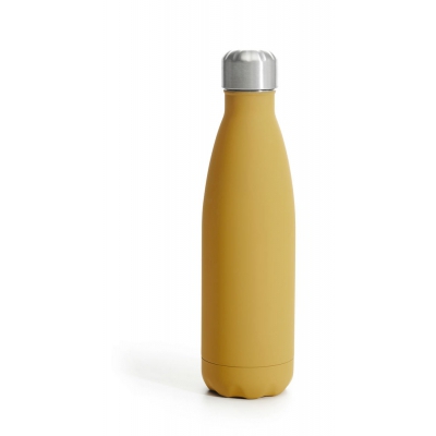 Butelka hot&cool 0,5l, ż&oacute;łty mat  24/12 h