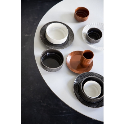Talerz coffee & more, szary 27 cm