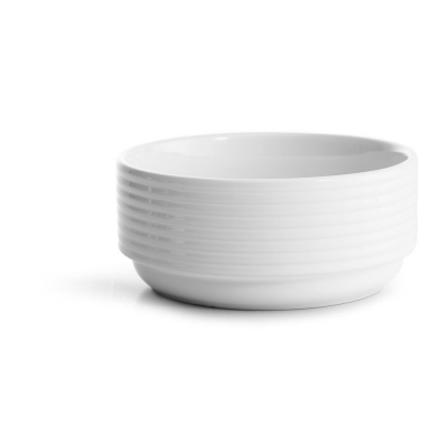 Miska coffee & more, biała 17cm