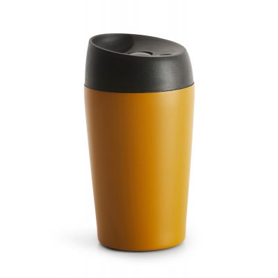 Travel kubek z zamknięciem, ż&oacute;łty 240 ml