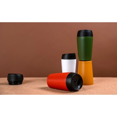 Travel kubek z zamknięciem,  zielony 240 ml
