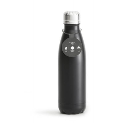 Butelka hot&cool 0,5l, czarna 16/8h