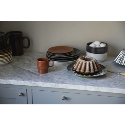 Talerz coffee & more, zielony 27cm