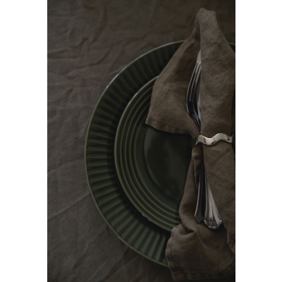 Talerz coffee & more, zielony 27cm