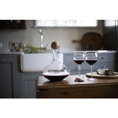 Saga glass kieliszek do wina, 2-pak
