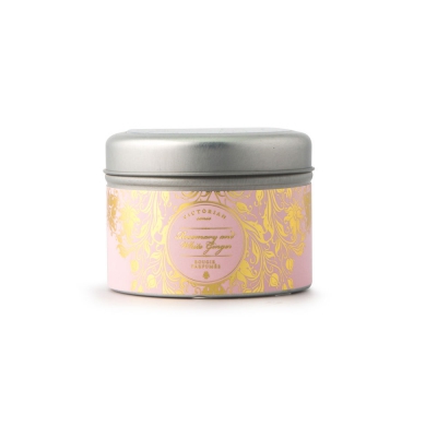 Sense tinbox rosemary & white ginger, świeczka
