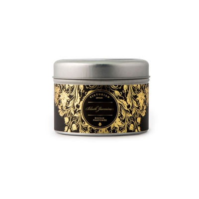 Sense tinbox black jasmine, świeczka