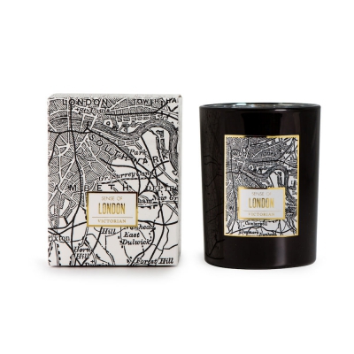 Świeca zapachowa maps london, black