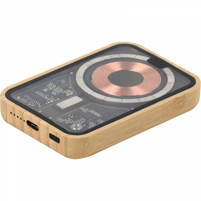 Power bank 5 000 mAh z ładowarką indukcyjną Magsafe