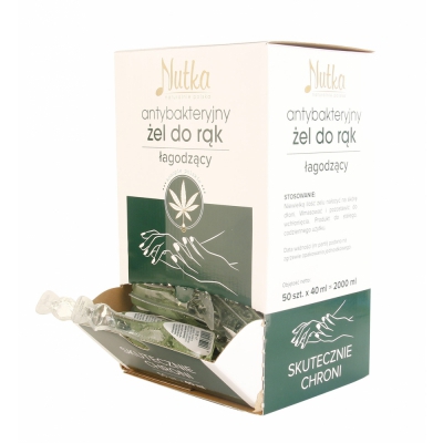 Żel antybakteryjny 40ml Nutka