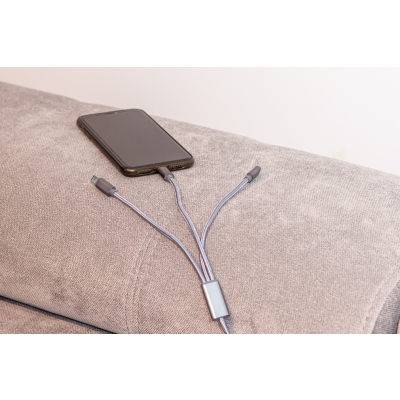 Długi kabel 3 w 1