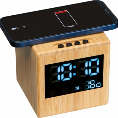 Głośnik bluetooth bambusowy