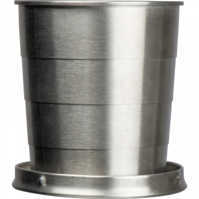 Składany stalowy kubek 250 ml