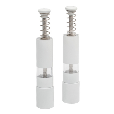 Zestaw młynków Salt & Pepper Twosome, biały - druga jakość