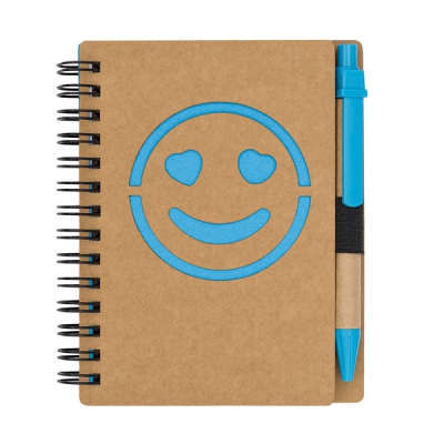 Notes Smile, jasnoniebieski