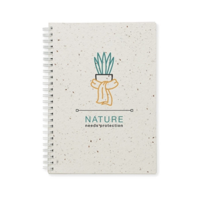Notes a5 z papieru siewnego