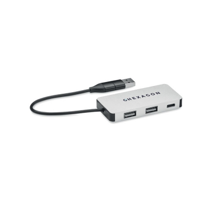 3-portowy hub usb kabel 20cm