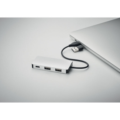 3-portowy hub usb kabel 20cm