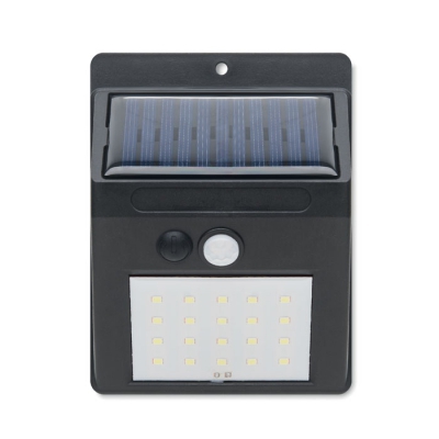 Solarna lampa led z czujnikami