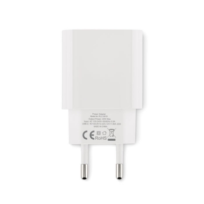 Ładowarka usb 20w z wtyczką eu