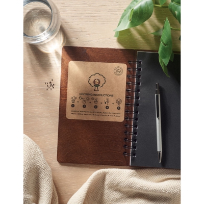 Brzozowy zeszyt a5  growbook