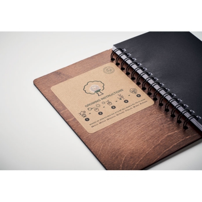 Brzozowy zeszyt a5  growbook