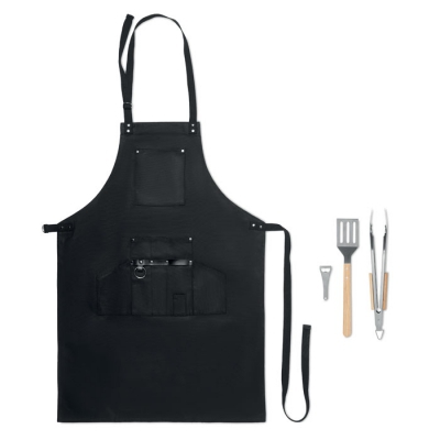 Zestaw bbq z fartuchem