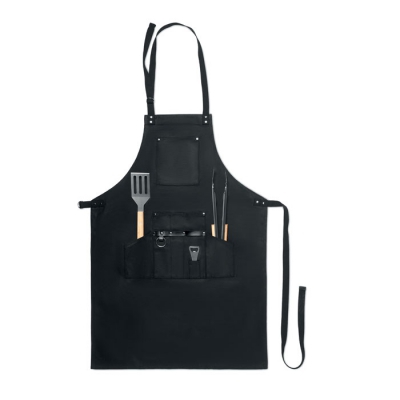 Zestaw bbq z fartuchem