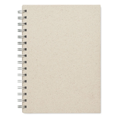 Notesa5 kratkę, papier z trawy
