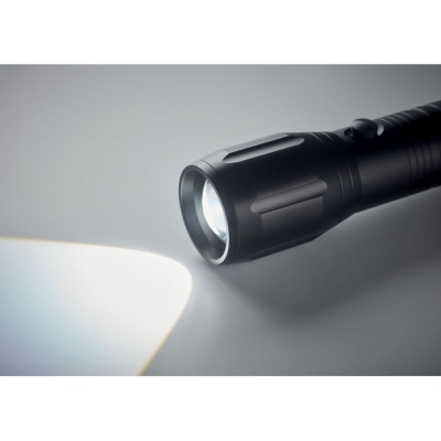 Duża aluminiowa latarka led