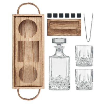 Luksusowy zestaw do whiskey
