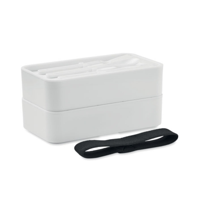 Lunch box z bambusową pokrywką