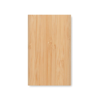 Bambusowy power bank 4000 mah