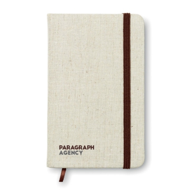 Notes a6 z płócienną okładką