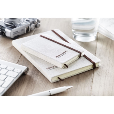Notes a6 z płócienną okładką