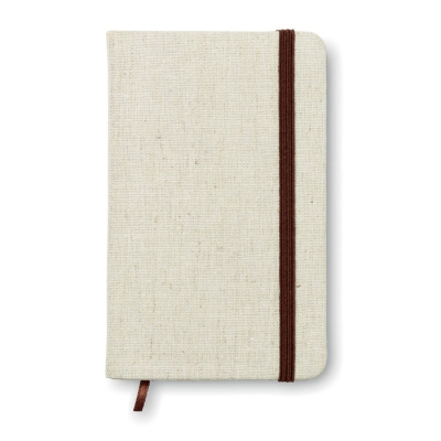 Notes a6 z płócienną okładką