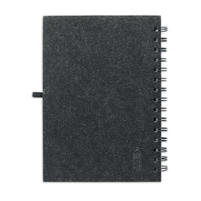 Notes a5, okładka z filcu rpet