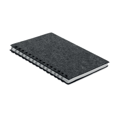 Notes a5, okładka z filcu rpet