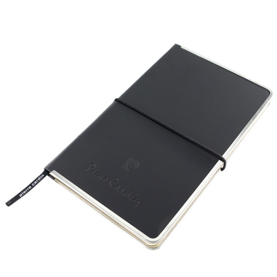 Notes Pierre Cardin Highscribe A5 z metalowymi krawędziami