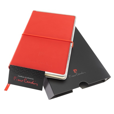 Notes Pierre Cardin Highscribe A5 z metalowymi krawędziami
