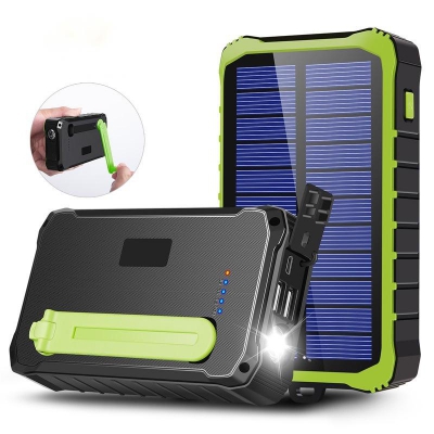 Powerbank solarny 10,000 mAh z dynamem na korbkę Denver