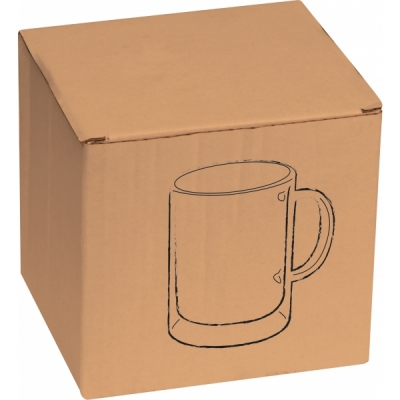 Kubek z podwójnymi ściankami CARACAS 350 ml