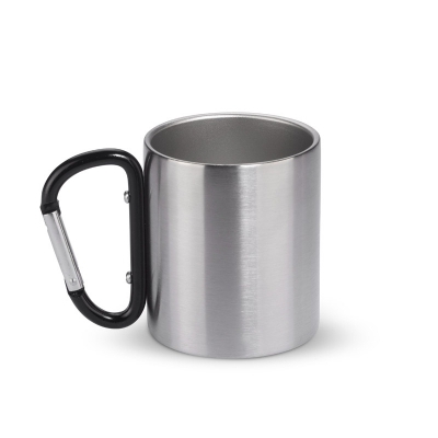 Kubek z karabińczykiem CAMPIC 200 ml
