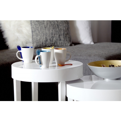 Kubek ceramiczny 300 ml z łyżeczką