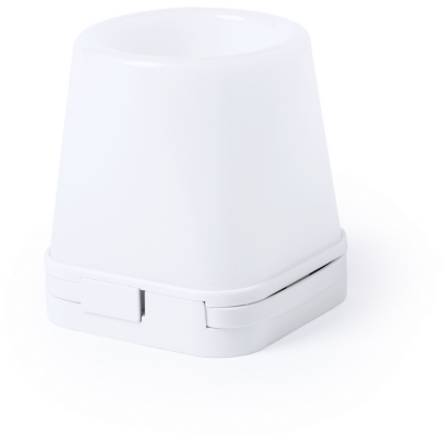 Hub USB, pojemnik na przybory do pisania, stojak na telefon, lampka LED