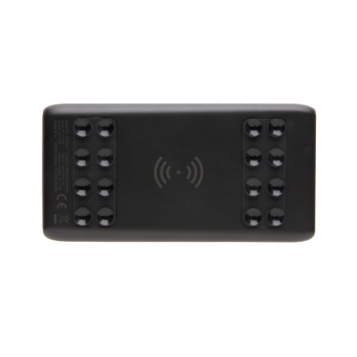 Bezprzewodowy power bank 8000 mAh Light Up Logo, przyssawki