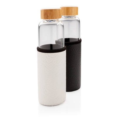 Szklana butelka 550 ml w pokrowcu